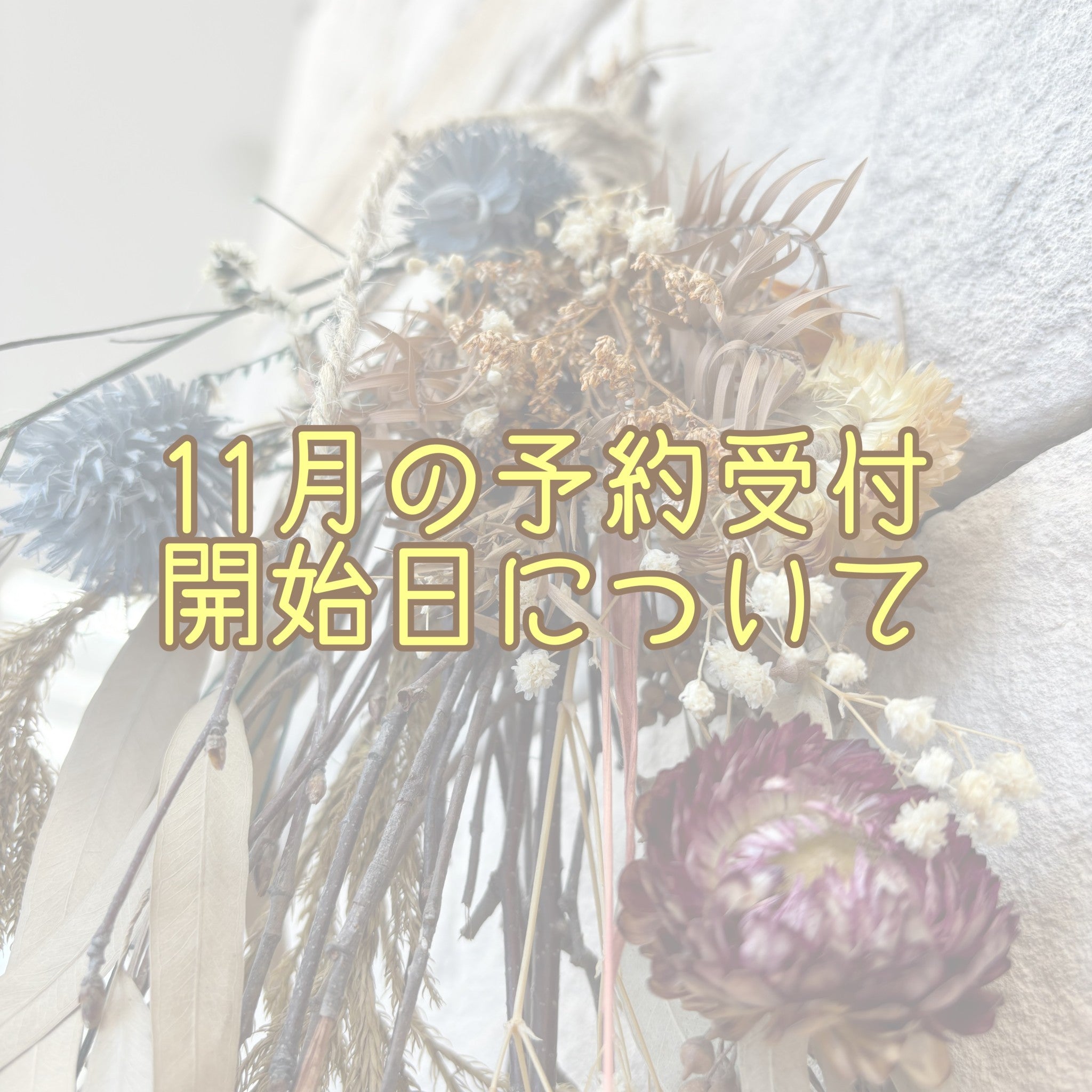 ２０２４年１１月の予約開始日について